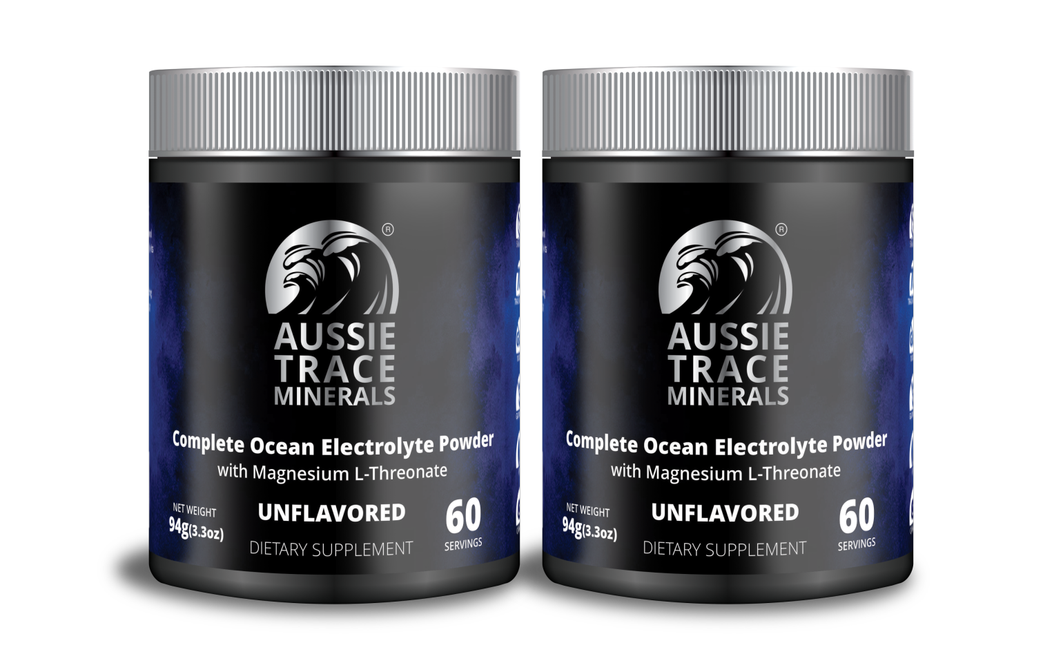 Complete Ocean Electrolyte Powder with Magnesium L-Threonate - 60 servings