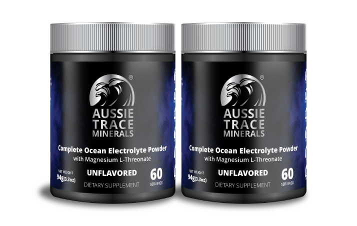 *BUNDLE OFFER*  Aussie Trace Complete Electrolyte Powder with Magnesium L-Threonate - BUY 2 get 15% OFF