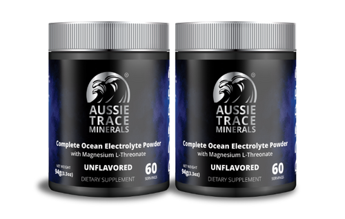*BUNDLE OFFER*  Aussie Trace Complete Electrolyte Powder with Magnesium L-Threonate - BUY 2 get 15% OFF