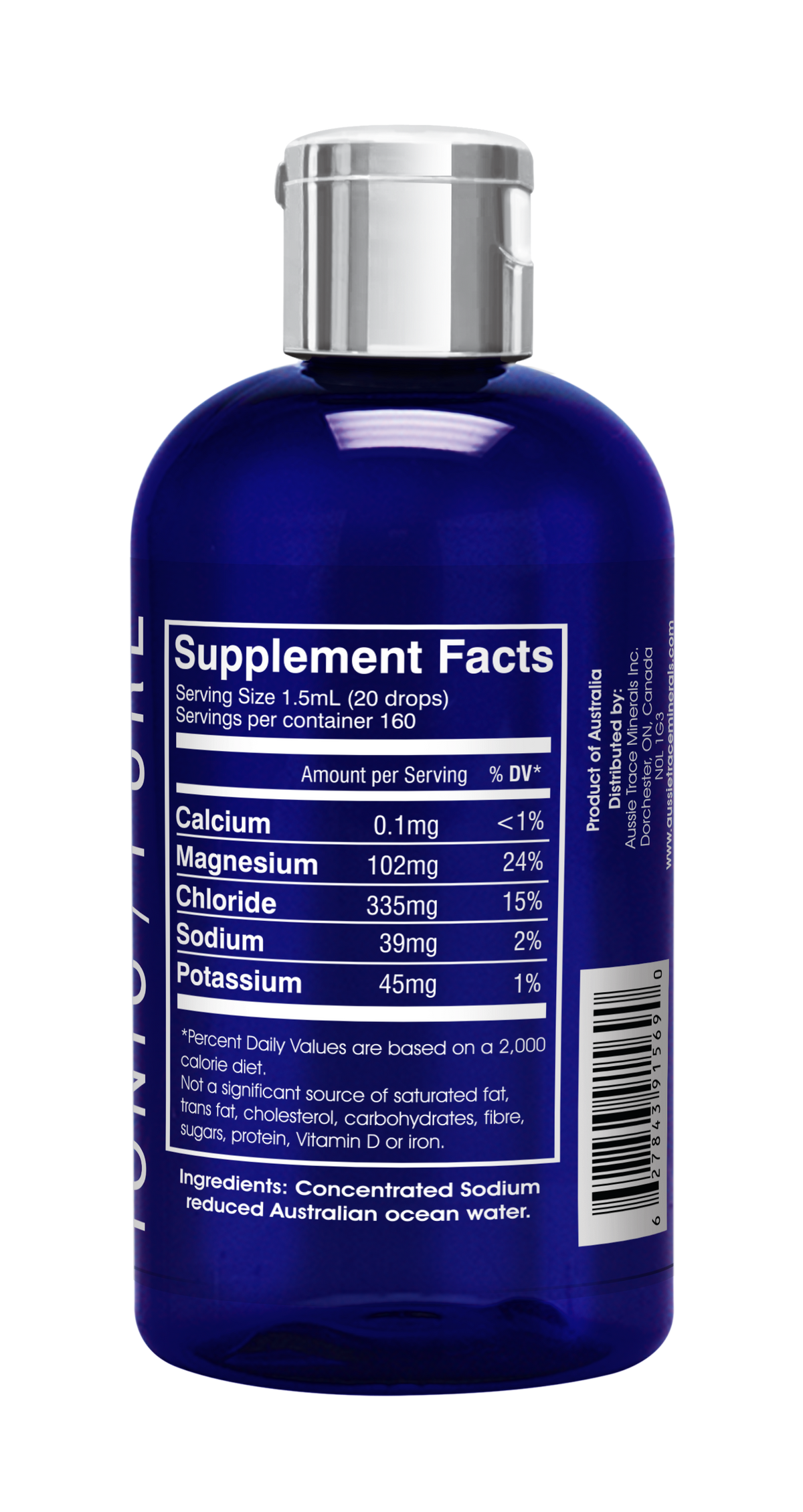 Aussie Trace Minerals  Complete Liquid Electrolytes - 8oz / 240ml