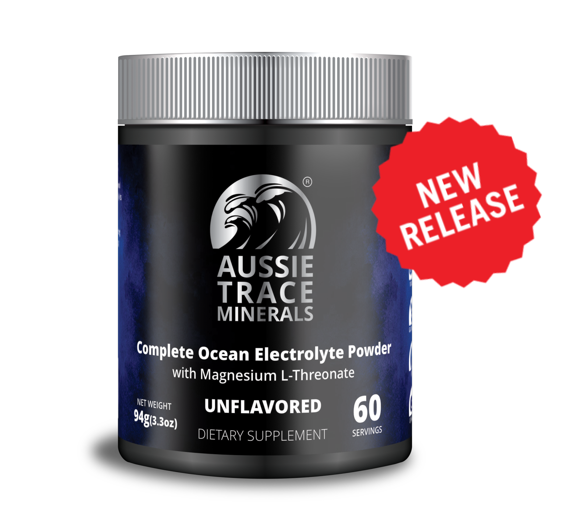 Complete Ocean Electrolyte Powder with Magnesium L-Threonate - 60 servings