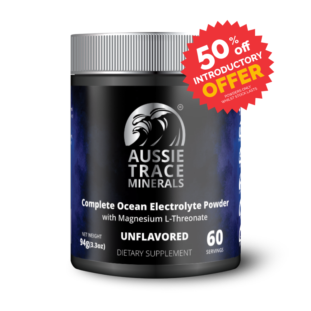 Complete Ocean Electrolyte Powder with Magnesium L-Threonate - 60 servings