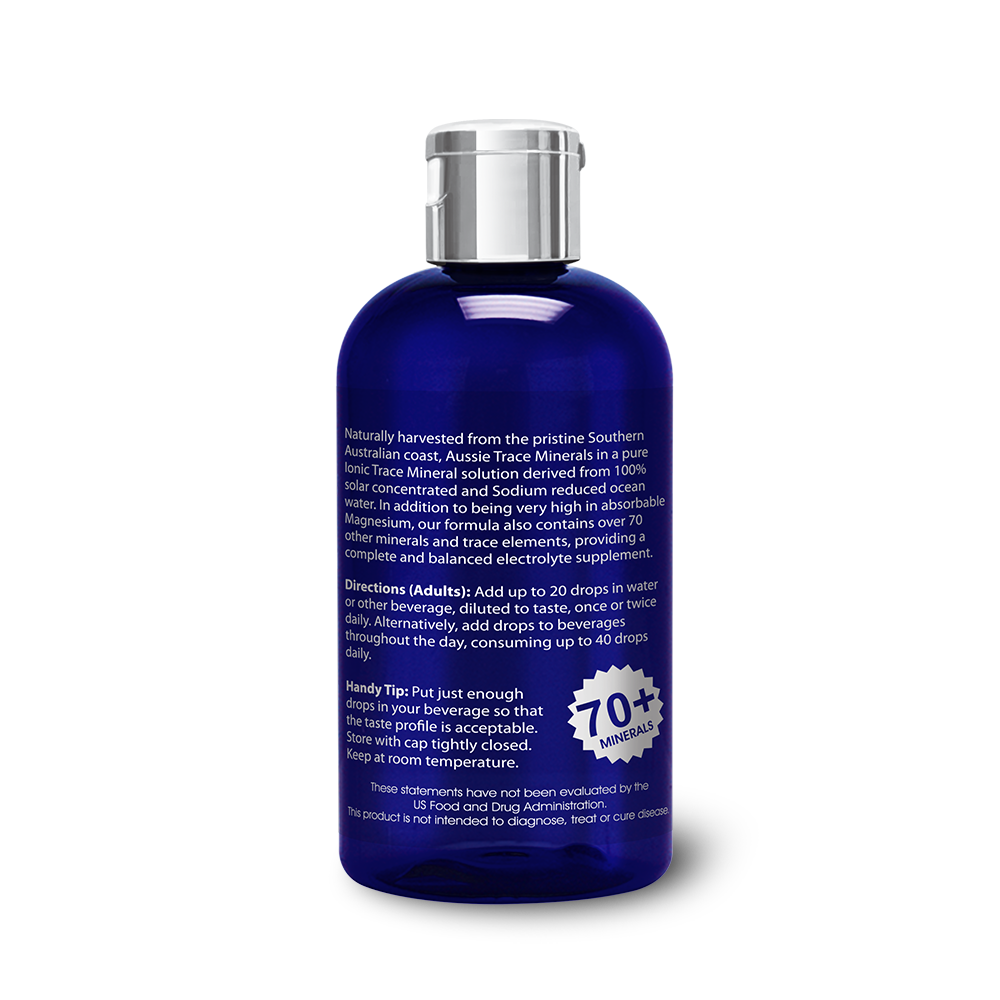 Aussie Trace Minerals  Complete Liquid Electrolytes    - 8oz / 240ml   (160 servings)