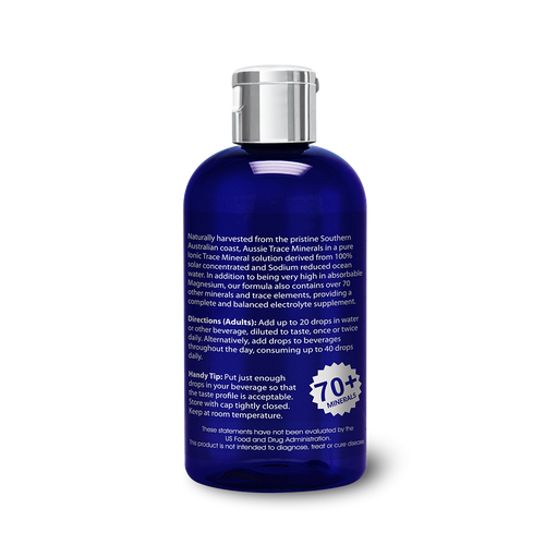 Aussie Trace Minerals  Complete Liquid Electrolytes    - 8oz / 240ml   (160 servings)
