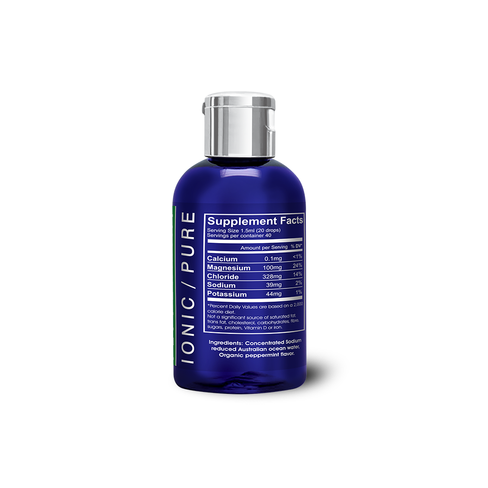Aussie Trace Minerals with Organic Peppermint Extract  - 2oz / 60ml - (40 servings)