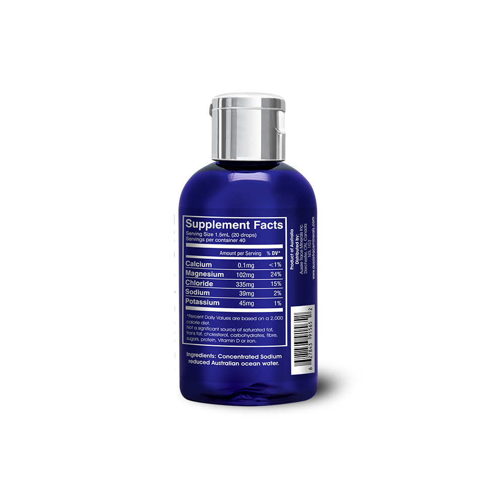 Aussie Trace Minerals  Complete Liquid Electrolytes - 2oz /  60ml - (40 servings)